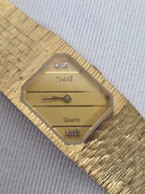 Vintage Piaget Watch. Women's. Used. New Battery. Working. Marked Giorgio On Bac - Image 1 of 4
