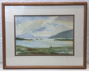 Original Watercolour Painting 'An Irish Lake' by John Richards - Picture 1 of 8