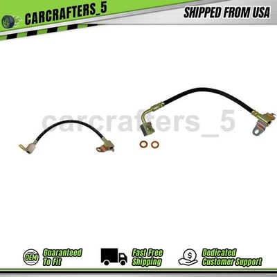 2 mangueras hidráulicas de freno trasero para Ford Taurus 1996-1999 3,4 L Foto 1 de 4