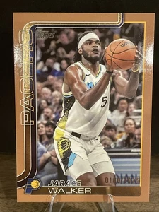 Jarace Walker 2025-26 Topps NBA Basketball #50 Gold /2025 Indiana Pacers - Bild 1 von 3