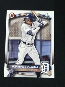 2025 Bowman Franyerber Montilla 1° Bowman #BP-5 Detroit Tigers (K) - Foto 1 di 2