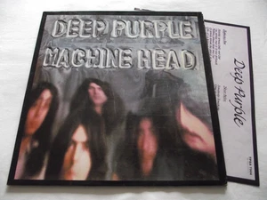 DEEP PURPLE ~ MACHINE HEAD ** 1972 UK PURPLE LP w/ INSERT. A-1U, B-1U. - Picture 1 of 5