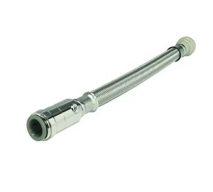 FLX44- 300mm x 15mm x 15mm Speedfit Hose with Brass Isolation Valve - PACK OF 2 - Picture 1 of 1