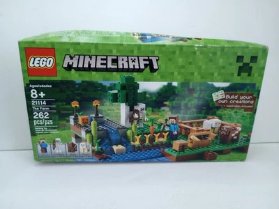 LEGO Minecraft: The Farm (21114) caja sellada dañada Foto 1 de 4