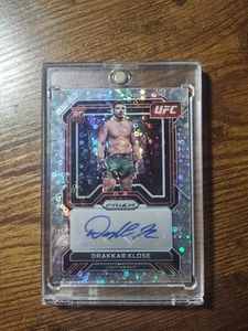 2023 Panini Prizm UFC Drakkar Klose Auto Disco (Rc) con cargador - Imagen 1 de 3