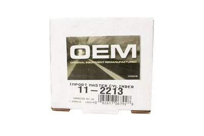 Wearever Brake Master Cylinder Fit 1987-89 Mazda 323 Mercury Tracer Part 11-2213 — 第 1/4 张图片