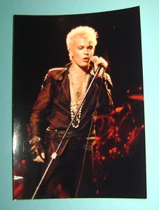 Rock Star BILLY IDOL Original Glossy Photo 3" x 5" From Old Scrap Book (#E) - Picture 1 of 3