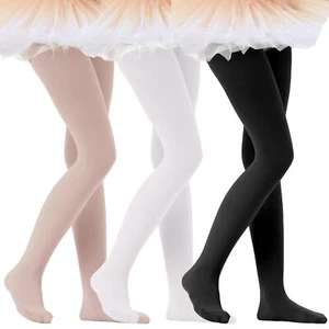 3 Pairs Ballet Tights For Girls Multiple Colors Toddler Ballet Tights Kids Sc... - Picture 1 of 7