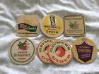 7 x Cider Beer Mats - Vintage - Late 1950s / Early 1960s - Gaymers and more