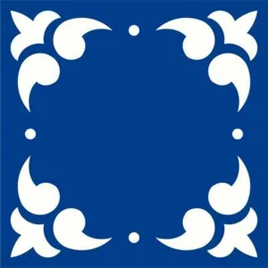 x24 Blue Tile Sticker Kitchen Bathroom Self-Adhesive stickers wx862 - Picture 1 of 2