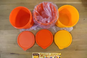 Tupperware Storage Friends Set of 3 / 3 Part Round Canister Set - Original Packaging | NEW - Picture 1 of 6