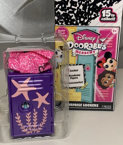 Ariel ** Disney Doorables Academy SURPRISE LOCKERS locker The Little Mermaid Cover