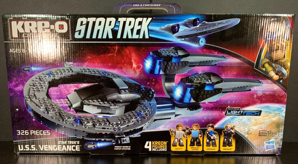 KRE-O Star Trek A4364 EMPTY BOX ONLY U.S.S. Vengeance - Image 1 of 1