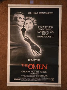 THE OMEN - Original 1976 27x41 One Sheet Movie Poster, RICHARD DONNER - Picture 1 of 6