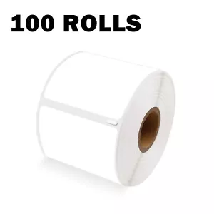 100Roll Large Shipping Labels 300P/R 30256 For DYMO LabelWriter 4XL 2-5/16" x 4" - Picture 1 of 12