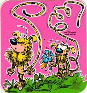 FRANQUIN marsupilami autocollant 1978 n°1 - Imagen 1 de 1