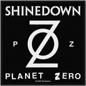 SHIONEDOWN - ""PLANET ZERO"" - KLEINER GEWEBTER NÄHEN AUFNÄHER - OFFIZIELLER ARTIKEL - Bild 1 von 6