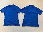 Crane Classic x2 ladies full zip short sleeve cycle jerseys in blue  size 12/14