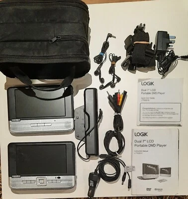 Logik L7TDVD10 Portable DVD Player Set (7") - Image 1 of 4
