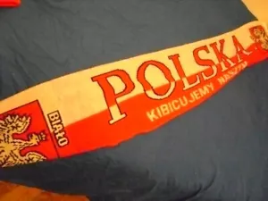 Poland scarf Traditional Kibicujemy naszym vintage - Bild 1 von 3