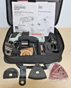 Craftsman Nextec 12-volt Lithium-lon Multi-Tool W/ Battery Charger Case Blades - Picture 1 of 9