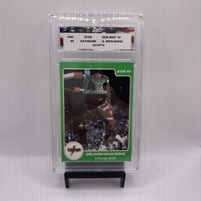 1985 Star Gatorade #9 Orlando Woolridge AGC 10 Gem Mint Chicago Bulls