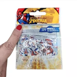 2010 Spider-Man Spider-Sense 104 Stickers Pack Sealed - Picture 1 of 3