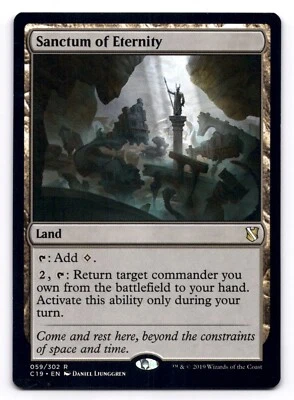 Sanctum of Eternity NM Commander 2019 059/302 MTG Magic Regular - Image 1 of 2