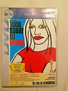 Todo sobre mi madre almodovar 1 oscar DVD Video Universal Sub Ingles Castellano - Imagen 1 de 3
