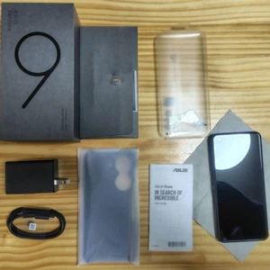 Asus Zenfone 9 128GB Black Unlocked 8GB RAM Sim Free Working Good Excellent - Afbeelding 1 van 11
