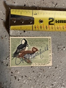 1969-$3 Dollar Migratory Bird Hunting Stamp-US Department Of The Interior! - Picture 1 of 2