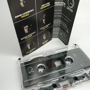 ☠️ WHITESNAKE COME AN' GET IT 1981 GEFFEN CASSETTE TAPE ~ ROCK ~ COVERDALE - Picture 1 of 5