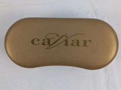 Estuche y paño de limpieza con marcos de gafas de caviar FALTAN algunos cristales LEER Foto 1 de 4