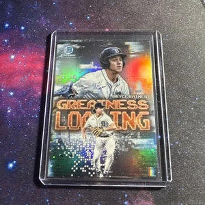 2025 Bowman BRYCE RAINER Greatness Loading #GL-5 - Tigers - Picture 1 of 2