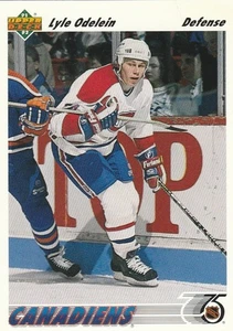 Lyle Odelein Upper Deck Rookie Hockey Card # 482 - Bild 1 von 2