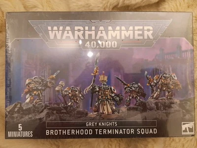 Warhammer Grey Knights Terminator Squad NOS Sealed not opened - Image 1 of 3