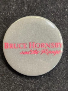BRUCE HORNSBY AND THE RANGE Concert Pin Back Button c.1987 - Picture 1 of 9