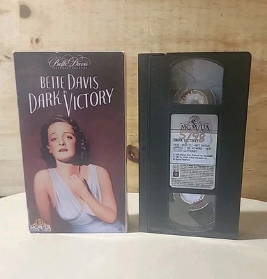 Bette Davis Dark Victory VHS MGM UA Home Video Tested Works - Image 1 of 4