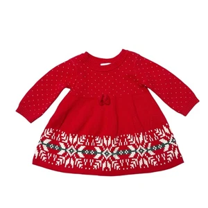 Hanna Andersson Heritage Sweater Dress 0-3m - Picture 1 of 4