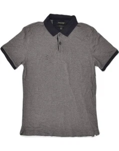 BANANA REPUBLIC Mens Standard Fit Polo Shirt Medium Grey Cotton AH08 - Picture 1 of 3