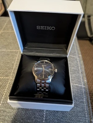 Seiko Presage Cocktail Time Blue Moon Automatic Men’s Watch used - SRPB41J1 - Image 1 of 4