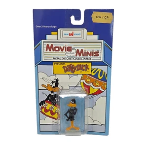 VINTAGE 1988 IMAGINATIONS MOVIE MINIS LOONEY TUNES METAL DIE CAST DAFFY DUCK - Picture 1 of 9