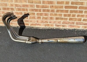 1976 Honda CB400F Super Sport F2 OEM Exhaust Headers Muffler Set - Picture 1 of 12