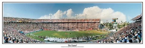 NCAA 2001 Miami Hurricanes Orange Bowl Stadium The Canes Panoramic Poster 5009 Cover