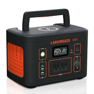 Portable Power Station 550W Solar Generator LiFePO4 Battery 326Wh for Camping - Picture 1 of 9
