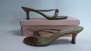New: Touch Ups Bridal/Evening Shoes - Hailey - Bronze - US 10M - UK 8 #14D13 - Picture 1 of 6