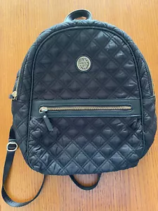 Anne Klein Black Tile Lion Logo Women Backpacks - Picture 1 of 5