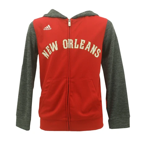 New Orleans Pelicans Kids Youth Size Official NBA Adidas Sweatshirt New With Tag Cover