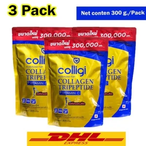 3X300 g. Paquete grande Amado Colligi colágeno tripéptido vitamina C piel y saludable - Imagen 1 de 6