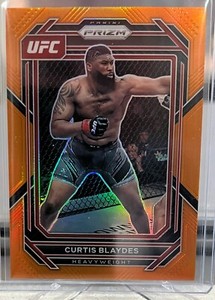 CURTIS BLAYDES 2023 Panini UFC Prizm ORANGE 04/99